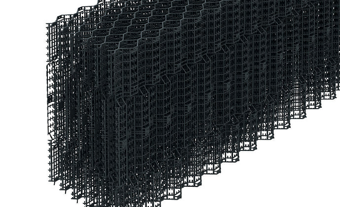 HTP25 PVC Modular Splash Fill